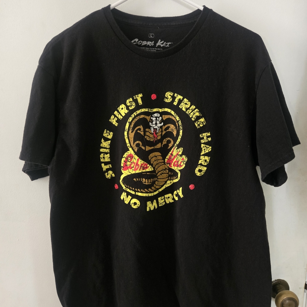 Black Cobra Kai Graphic T-Shirt